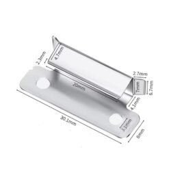 32942 Clips x 1 para cama de vidrio Ender 3/5 - CR10 C19
