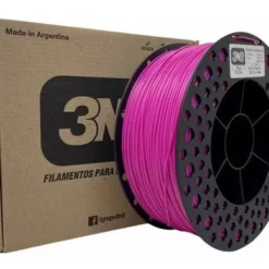 FUCSIA PLA 3N3 FILAMENTO 3D 1.75MM 1KG M80IFU175CJ