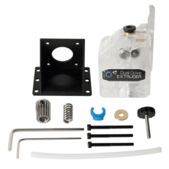 Extrusor TRANSPARENTE BMG Dual Drive DERECHO impresora 3D cod 31666 C20