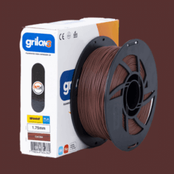 CAOBA PLA WOOD GRILON FILAMENTO 3D 1.75MM 1KG NO apto para AMS o simil