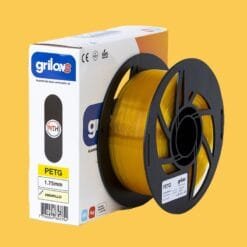 AMARILLO CLEAR  (translucido) PETG GRILON FILAMENTO 3D 1.75MM 1KG M77IAM175CJ