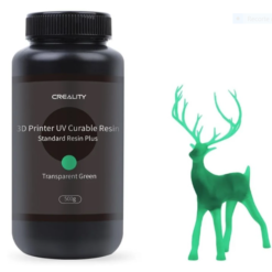 VERDE TRANSPARENTE Dura Plus Resina Creality 500g 2035  3302020084