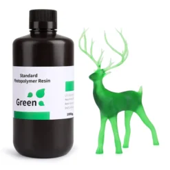 VERDE TRANSPARENTE ESTANDAR RESINA ELEGOO 1 KG 50.103.0088