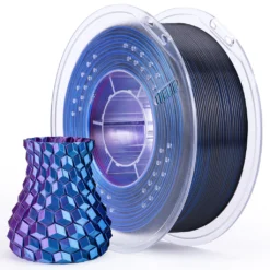 AZUL VIOLETA NEGRO SILK PLA Elegoo Filamento  -1.75mm-1KG 50.203.0336