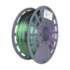 SILK TRICOLOR VERDE PURPURA AZUL GREEN PURPLE BLUE GST CON CAJA PLA SILK Filamento 3D 1.75 1KG