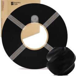 Negro Bambu Lab PLA SIN CARRETEL Filamento Básico 1kg 1.75mm