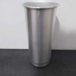1L MOD2 ALTO VASO ALUMINIO SIN STL (SOLO VASO DE ALUMINIO SIN PIEZAS IMPRESAS) 10.4 (diametro superior) - 7 (diametro inferior) - 20 (altura),(LAS MEDIDAS PUEDEN VARIAR)