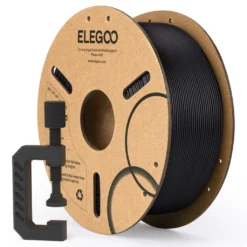 NEGRO PLA Elegoo Diámetro Filamento – FIBRA CARBONO -1.75mm-1KG- 50.203.0464