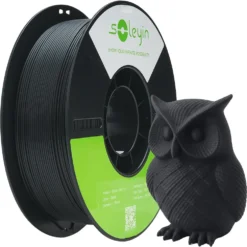 NEGRO PLA CREALITY SOLEYIN ULTRA Filamento 3D 1.75 1KG