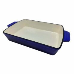 Asadera de hierro esmaltado azul degradado 30 cm CCN062