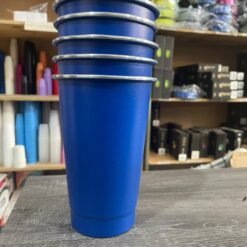 VASO ALUMINIO LASERABLE FERNETERO AZUL LISOS 1LITRO (LAS MEDIDAS VARIAN)