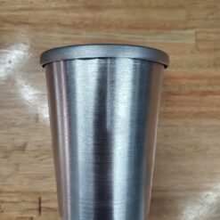 MOD1 500ML LABIO RECTO VASO UN POCO DE RUIDO CON STL (SOLO VASO DE ALUMINIO SIN PIEZAS IMPRESAS) ALUMINIO 9cm(dia superior) - 7cm (dia inferior) - 11.6 (altura),(LAS MEDIDAS PUEDEN VARIAR)