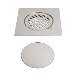 Rejilla y tapa para desagüe 20 cm × 20 cm GLOA