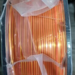SILK BICOLOR ORO NARANJA FLUO GOLD ORANGE FLUO GST CON CAJA PLA Filamento 3D 1.75 1KG