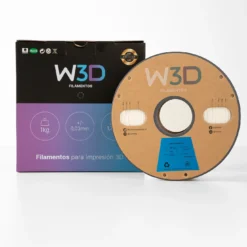 BLANCO (White) PETG W3D FILAMENTO 3D 1.75MM 1KG 0688871